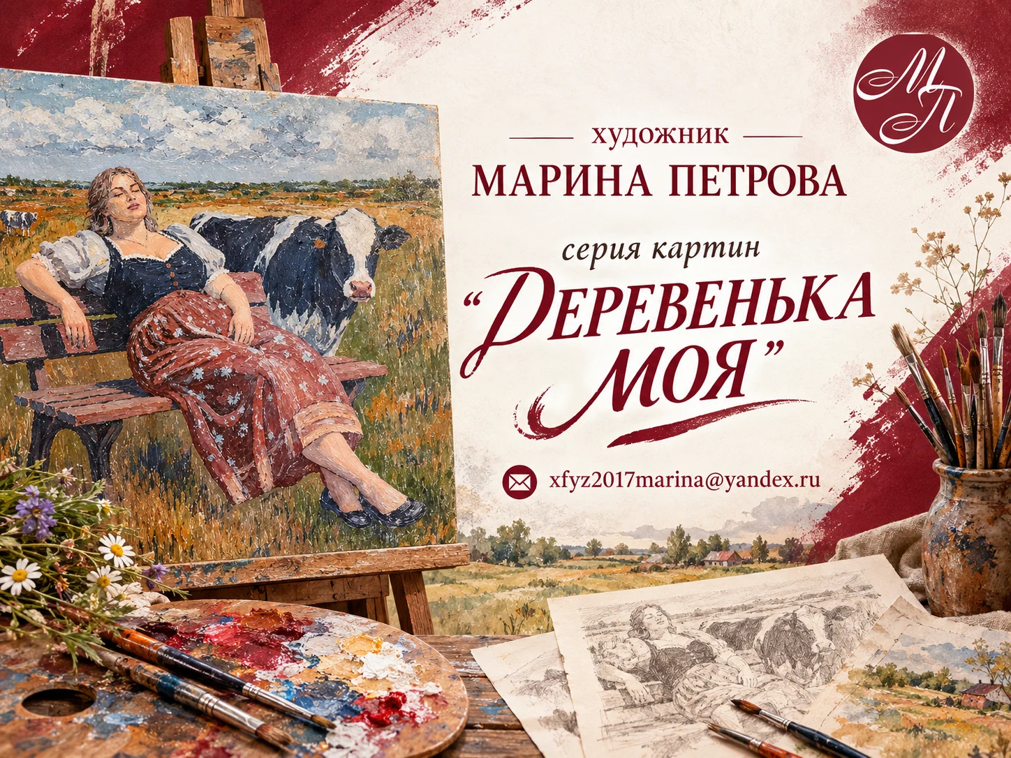 серия "ДЕРЕВЕНЬКА МОЯ"
