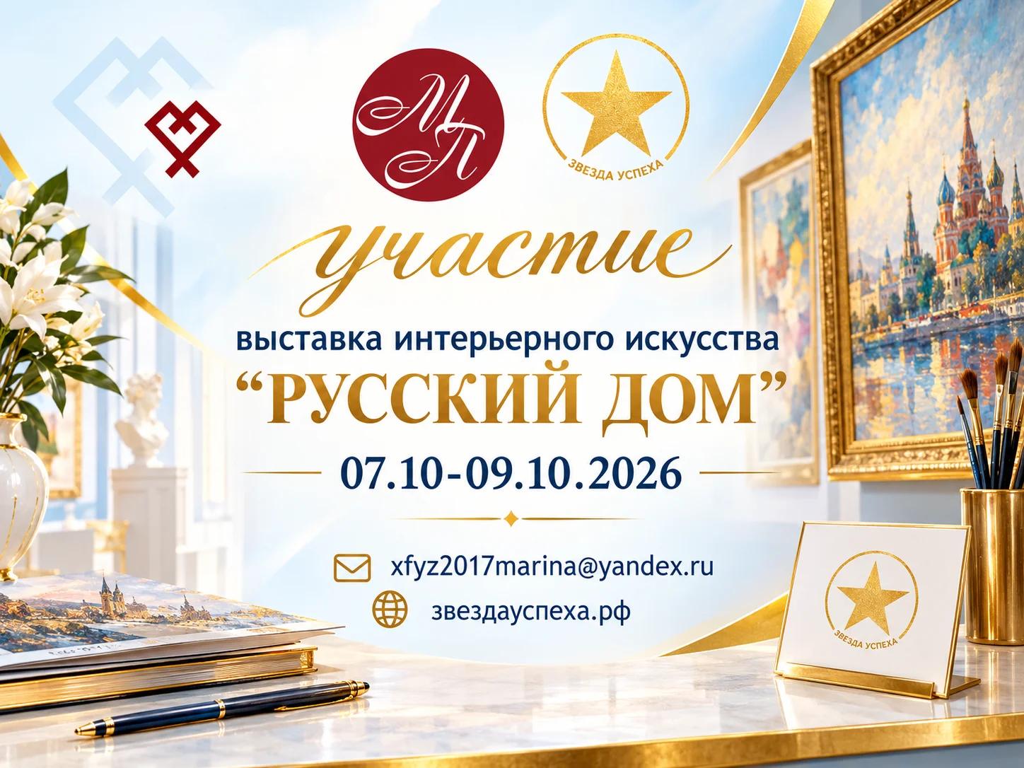 Всероссийская Интерьерная выставка "РУССКИЙ ДОМ" октябрь 2026